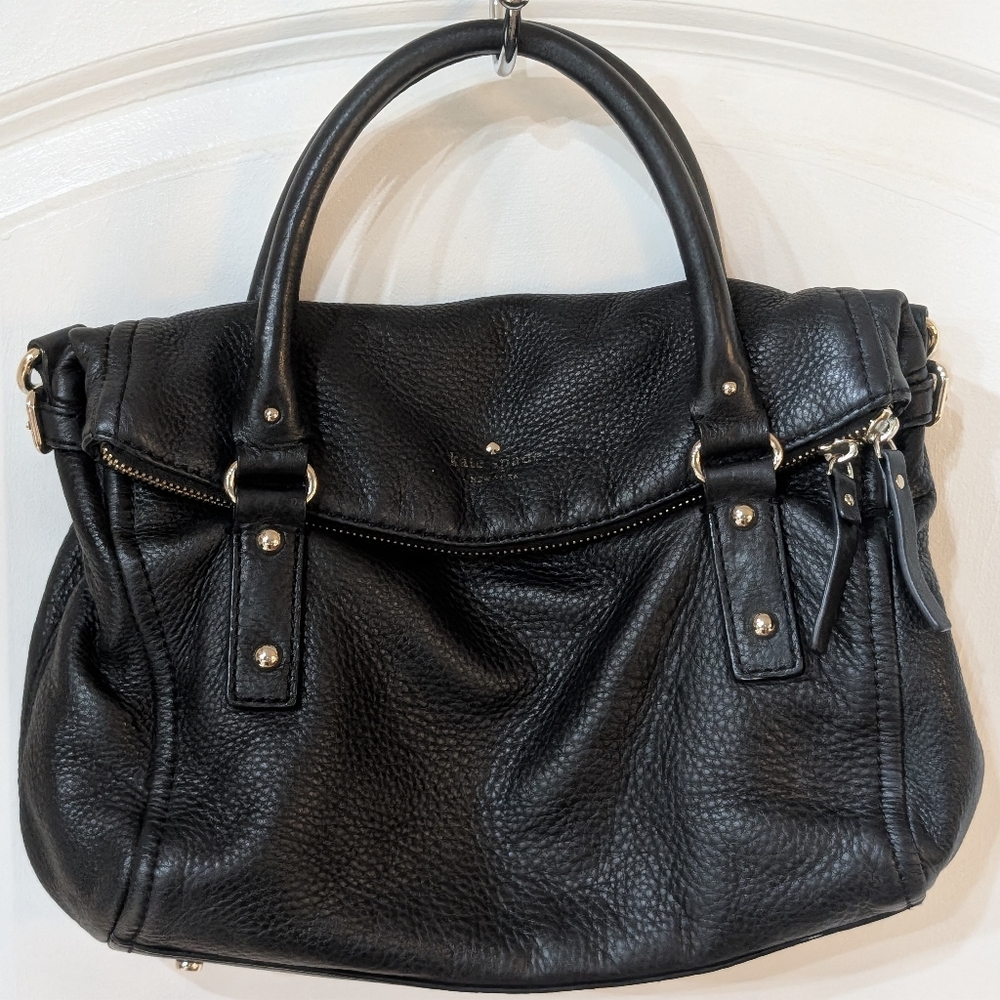 Kate Spade Black Pebbled Leather bag